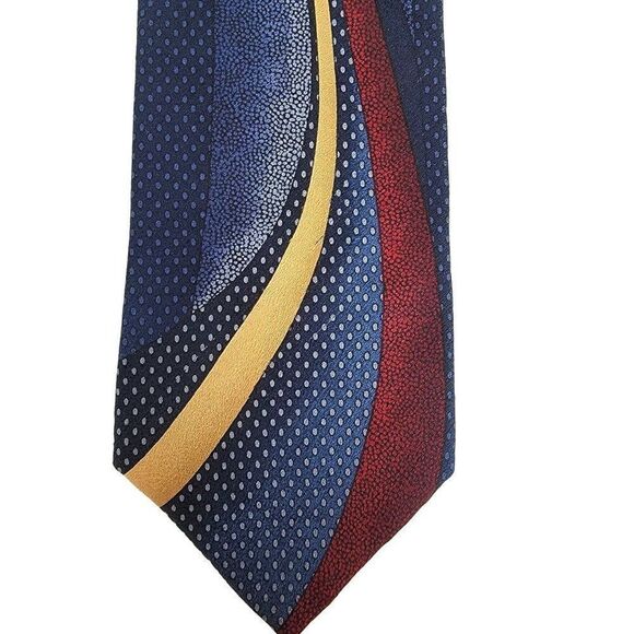 Platinum Studio  Mens Nek Tie Art to Wear Abstract Desgin - Picture 1 of 6